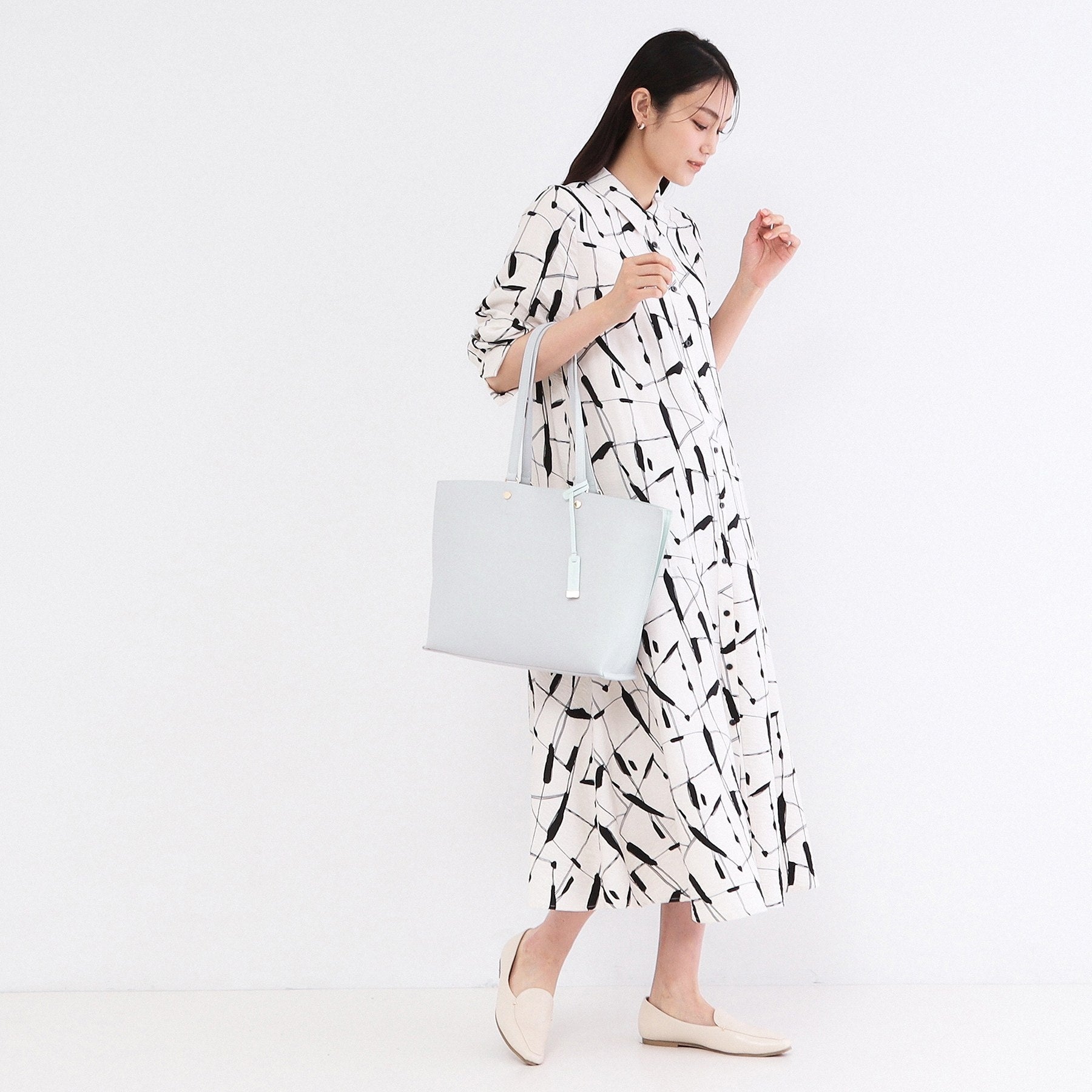 オペーク ドット クリップ OPAQUE.CLIP 【A4サイズ対応】名品バイカラーA4トート （ベージュ(552)） ベージュ(552)