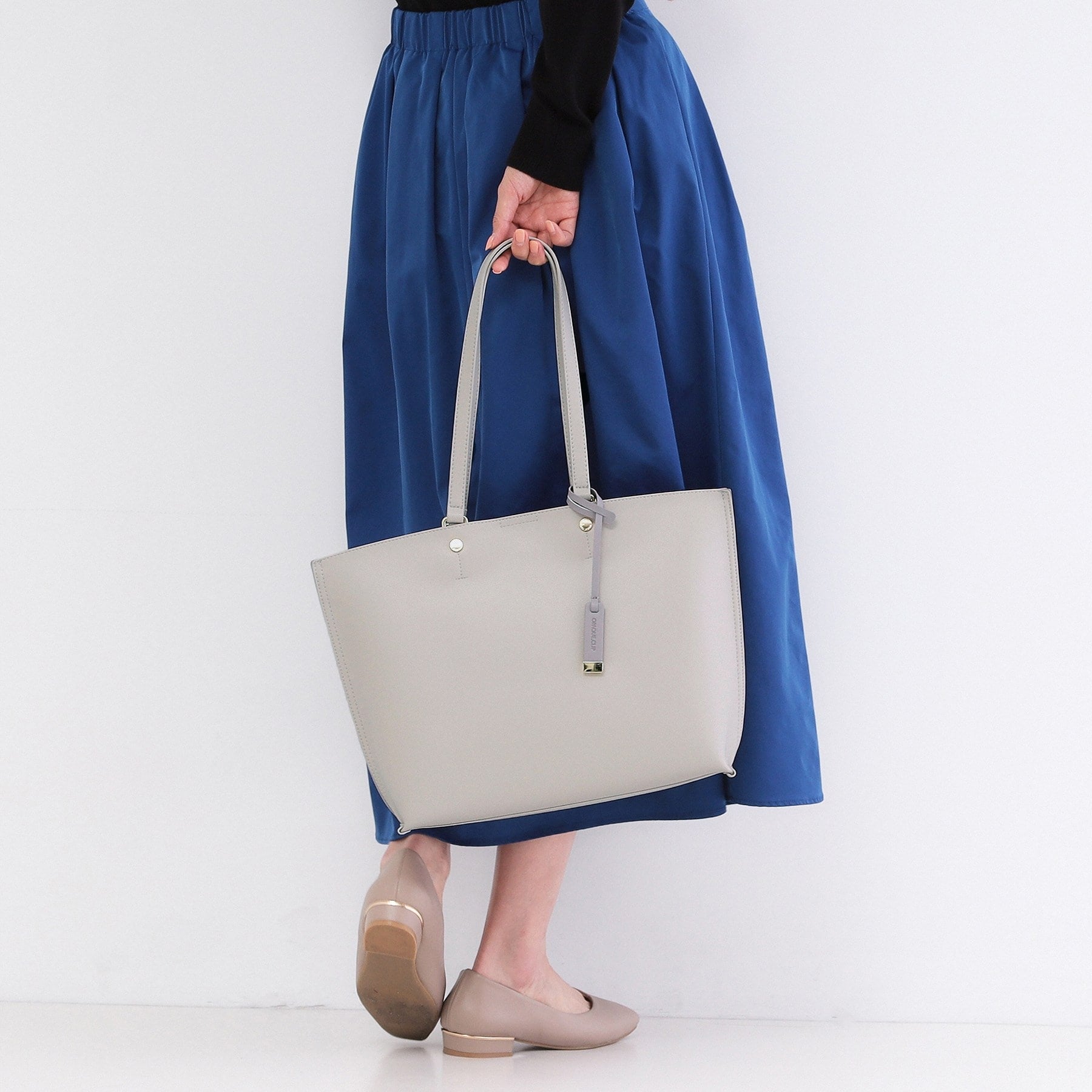 オペーク ドット クリップ OPAQUE.CLIP 【A4サイズ対応】名品バイカラーA4トート （ベージュ(552)） ベージュ(552)