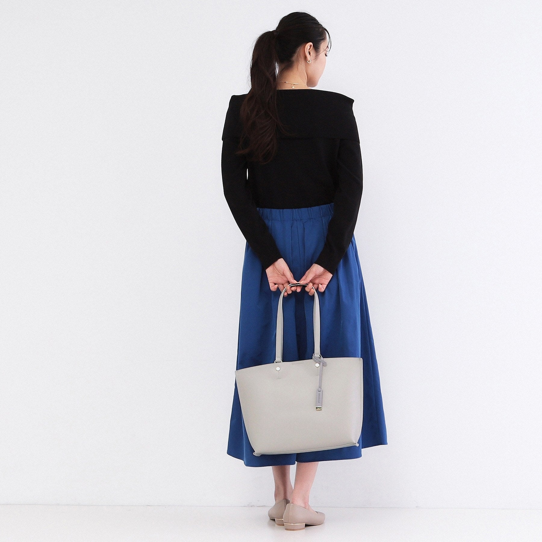 オペーク ドット クリップ OPAQUE.CLIP 【A4サイズ対応】名品バイカラーA4トート （ベージュ(552)） ベージュ(552)