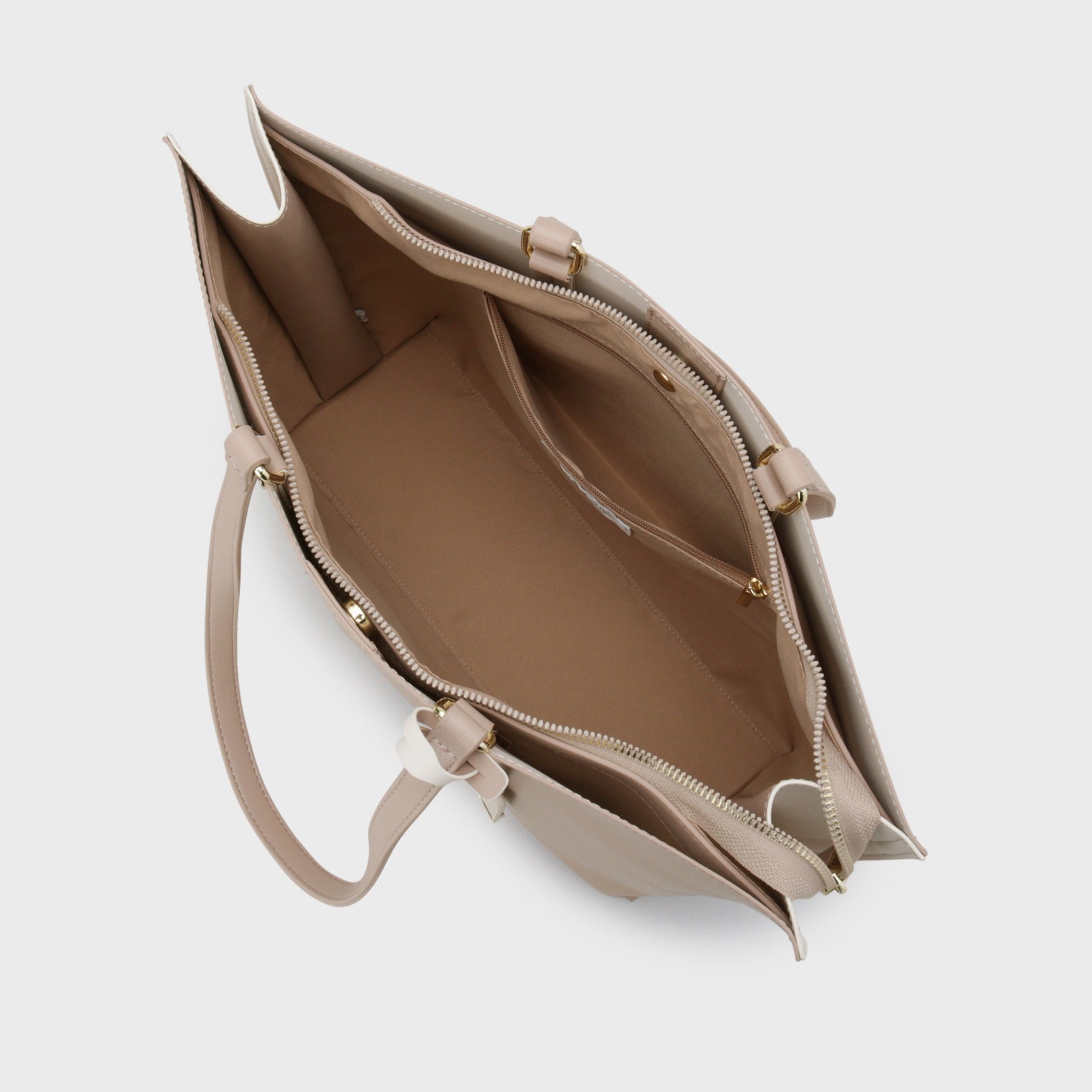 オペーク ドット クリップ OPAQUE.CLIP 【A4サイズ対応】名品バイカラーA4トート （ベージュ(552)） ベージュ(552)