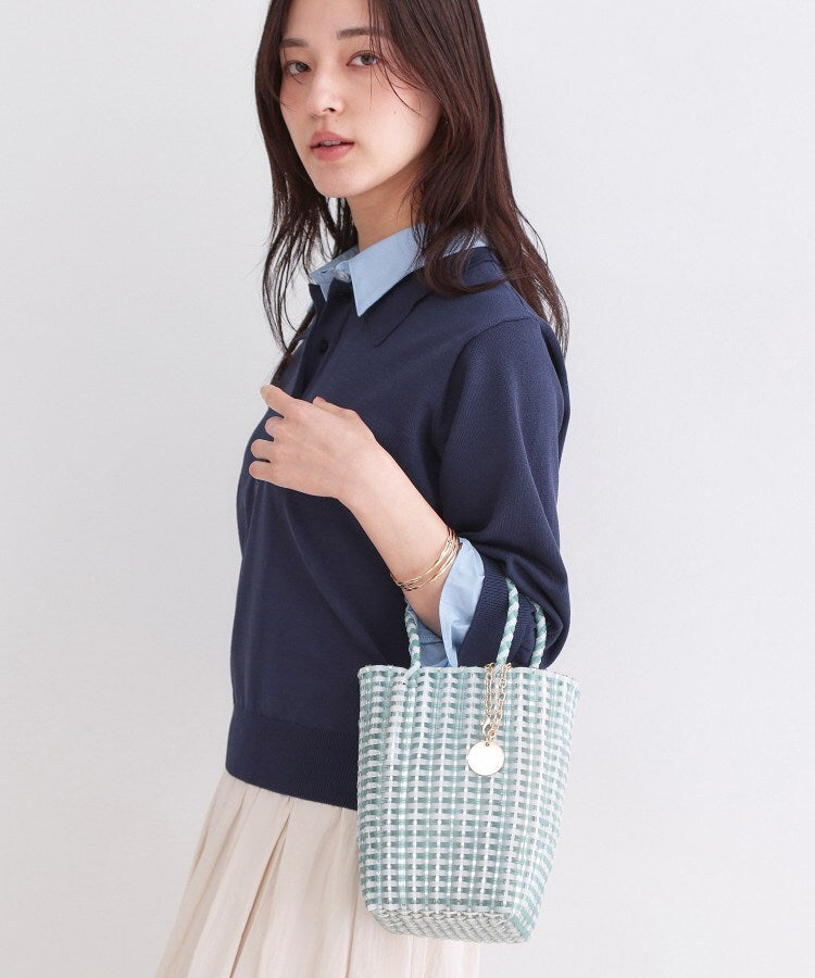 オペーク ドット クリップ OPAQUE.CLIP マルチカラーミニメルカドバッグ （ゴールド(007)） ゴールド(007)