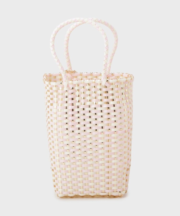 オペーク ドット クリップ OPAQUE.CLIP マルチカラーミニメルカドバッグ （ゴールド(007)） ゴールド(007)