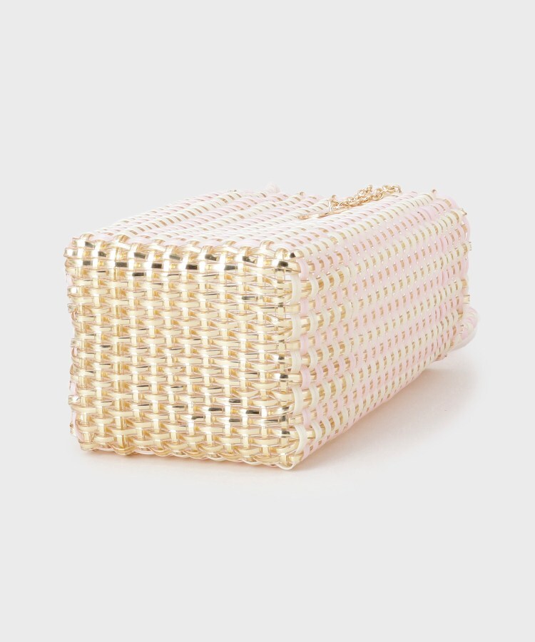 オペーク ドット クリップ OPAQUE.CLIP マルチカラーミニメルカドバッグ （ゴールド(007)） ゴールド(007)