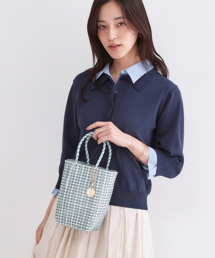 オペーク ドット クリップ OPAQUE.CLIP マルチカラーミニメルカドバッグ （シルバー(006)） シルバー(006)