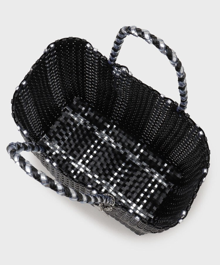 オペーク ドット クリップ OPAQUE.CLIP バイカラーミドルメルカドバッグ （ブラック(019)） ブラック(019)