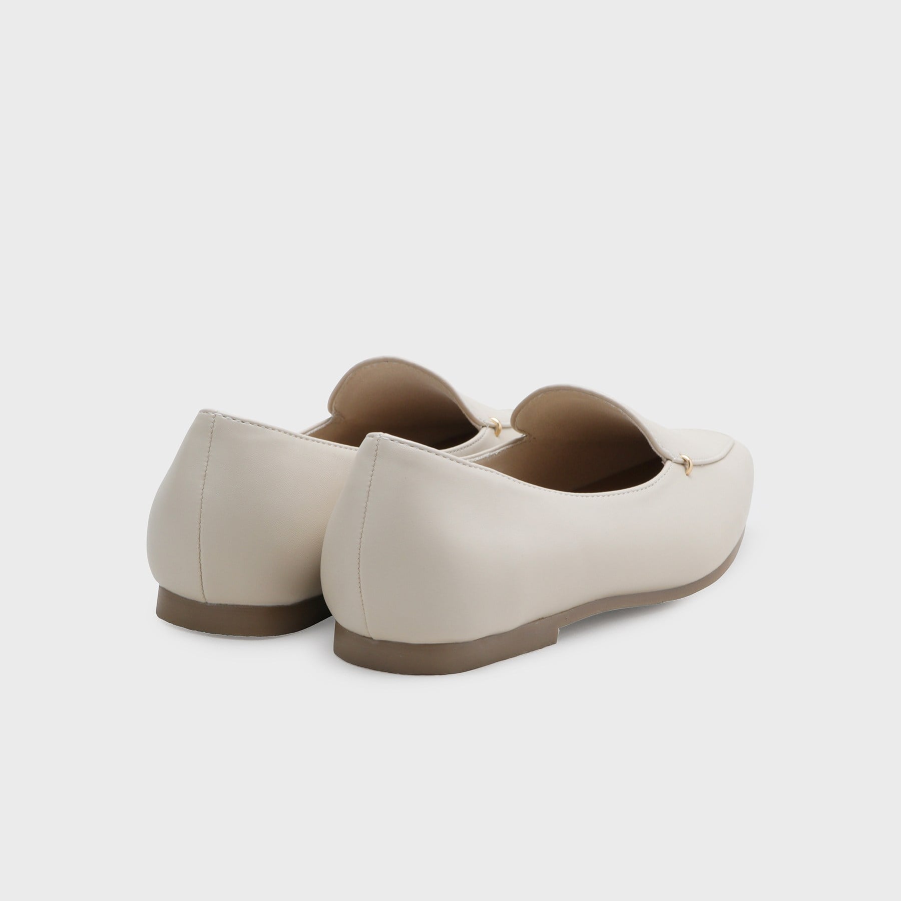 オペーク ドット クリップ OPAQUE.CLIP スクエアトゥカシメローファー （ブラック(019)） ブラック(019)