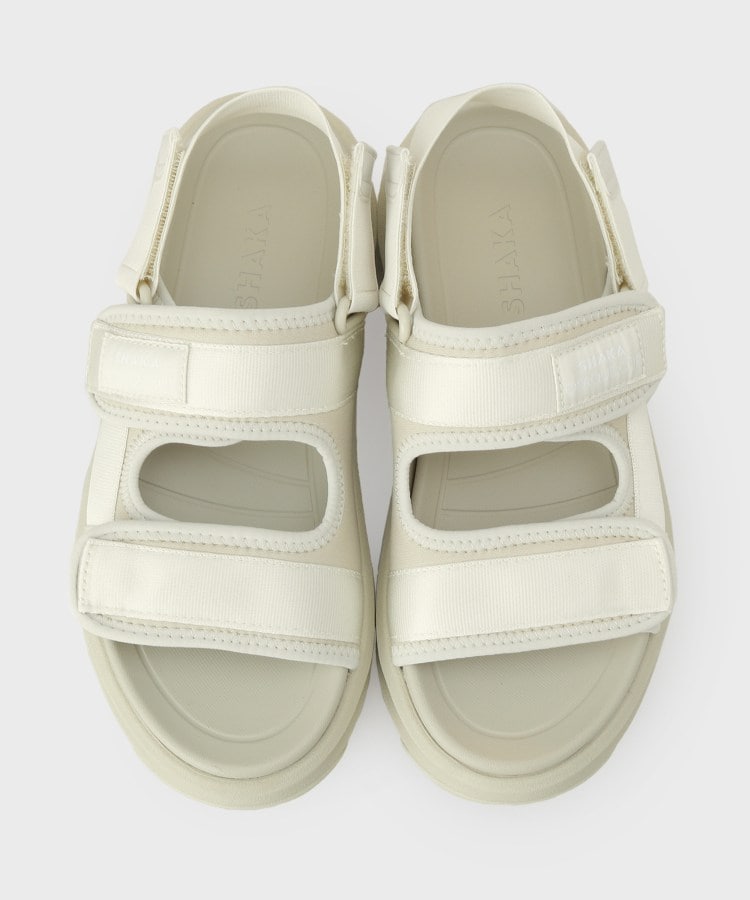 オペーク ドット クリップ OPAQUE.CLIP SHAKA ダブルベルトサンダル （ブラック(019)） ブラック(019)