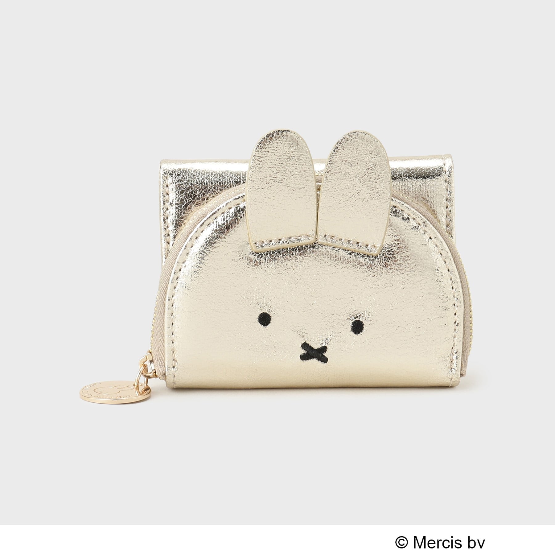 オペーク ドット クリップ OPAQUE.CLIP 【miffyコラボ】三つ折りウォレット （ゴールド(007)） ゴールド(007)