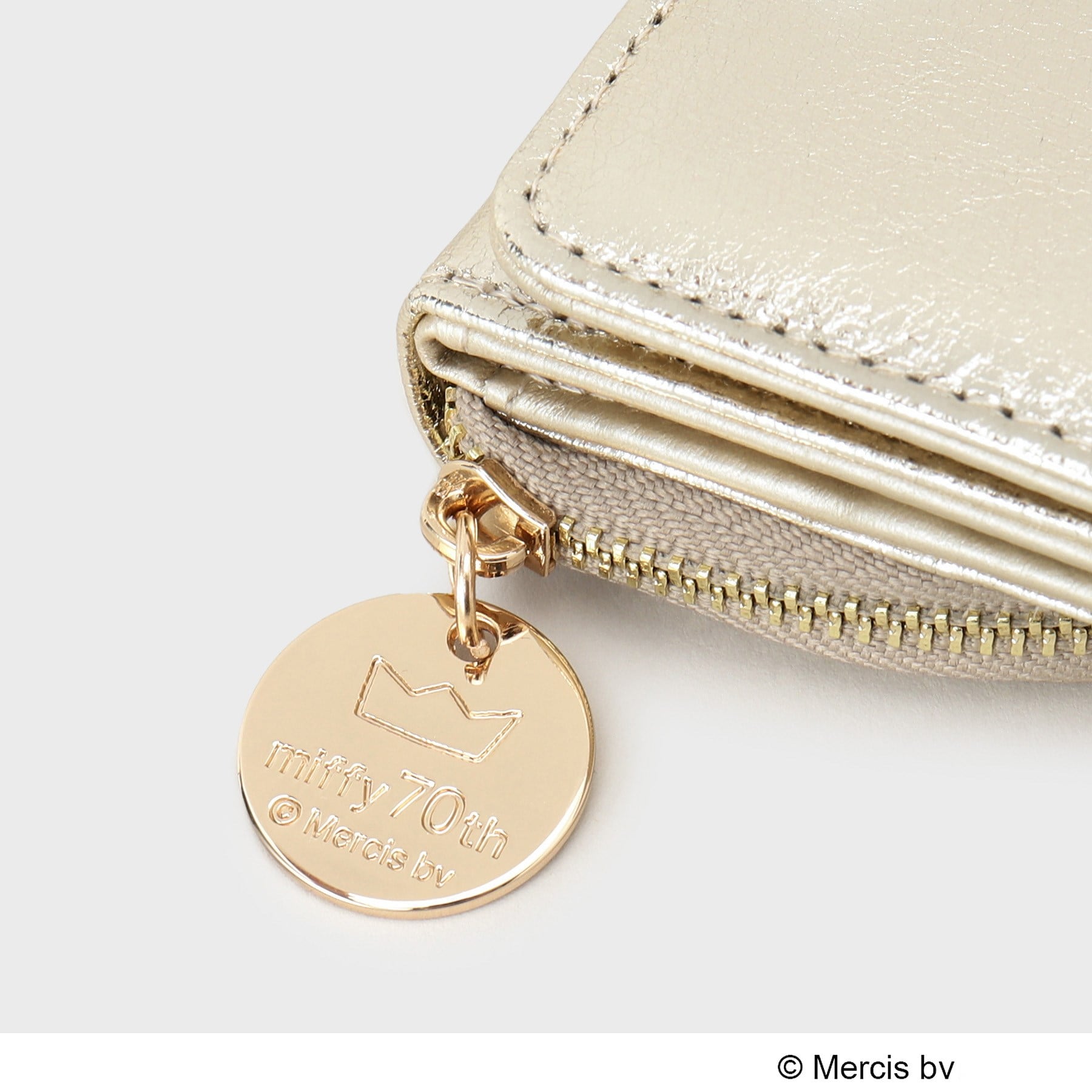 オペーク ドット クリップ OPAQUE.CLIP 【miffyコラボ】三つ折りウォレット （ゴールド(007)） ゴールド(007)