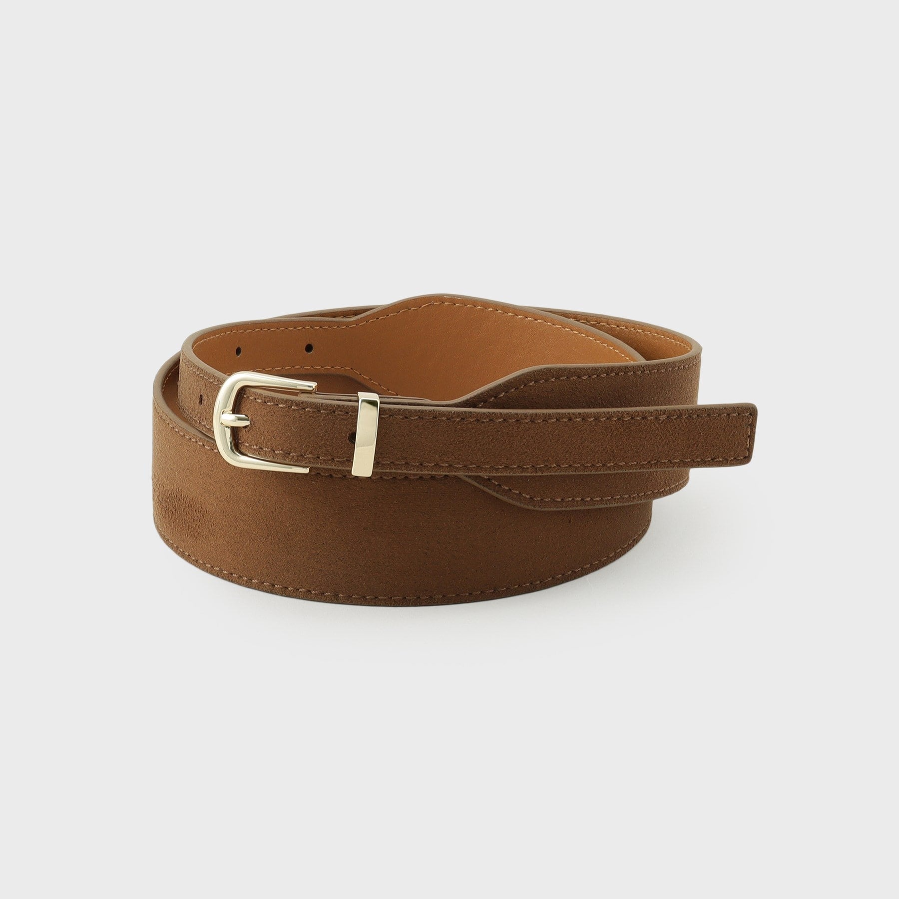 オペーク ドット クリップ OPAQUE.CLIP フェイクスエードデザインベルト （ブラウン(044)） ブラウン(044)