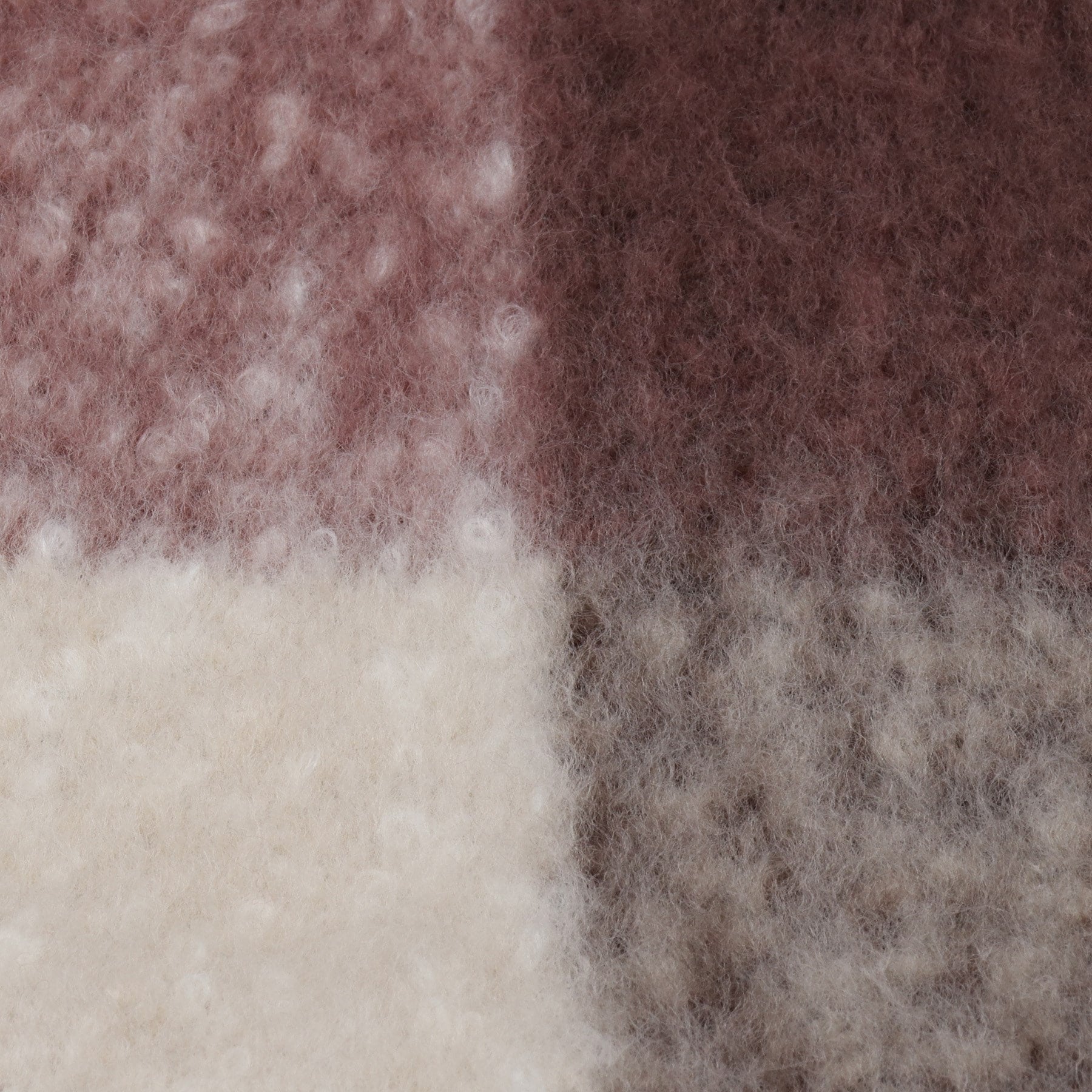 オペーク ドット クリップ OPAQUE.CLIP マルチカラーチェックボリュームストール （レッド(863)） レッド(863)