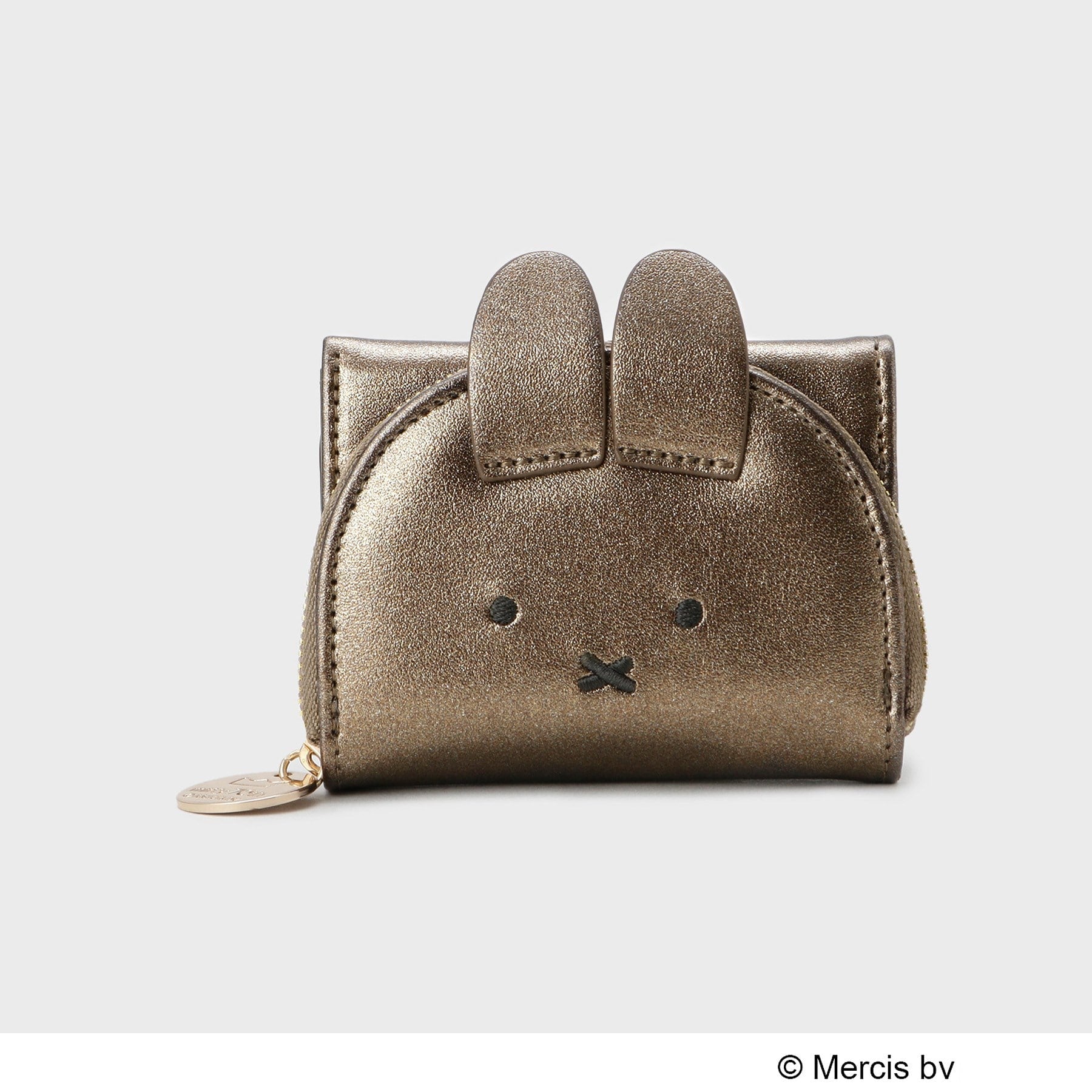 オペーク ドット クリップ OPAQUE.CLIP 【新色追加！】miffy x OPAQUE.CLIP 三つ折りウォレット （ブロンズ(108)） ブロンズ(108)