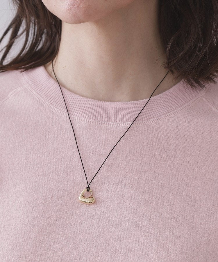 オペーク ドット クリップ OPAQUE.CLIP デザインハートモチーフ スライドネックレス （シルバー(006)） シルバー(006)