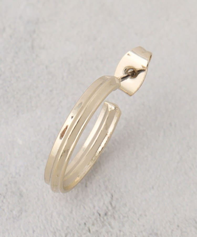 オペーク ドット クリップ OPAQUE.CLIP シンプルデザイン フープピアス （シルバー(006)） シルバー(006)