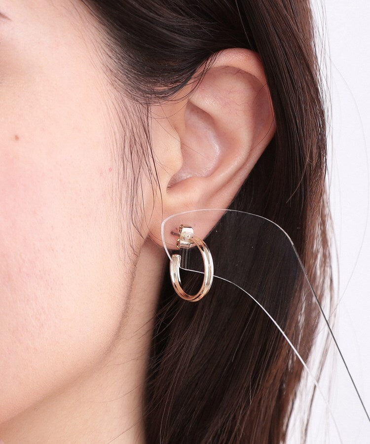 オペーク ドット クリップ OPAQUE.CLIP シンプルデザイン フープピアス （シルバー(006)） シルバー(006)