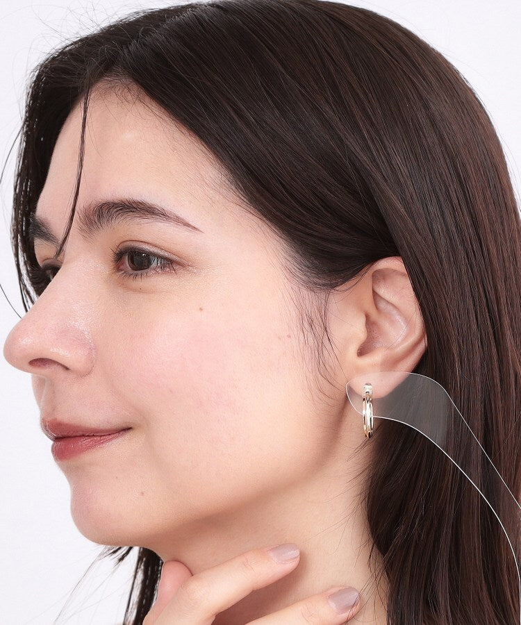 オペーク ドット クリップ OPAQUE.CLIP シンプルデザイン フープピアス （シルバー(006)） シルバー(006)