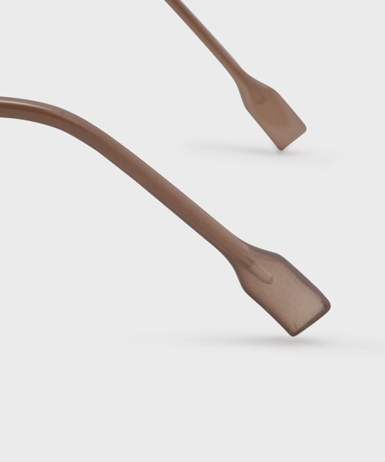 オペーク ドット クリップ OPAQUE.CLIP 【BL】ミニマルフレームサングラス （ブラウン(043)） ブラウン(043)