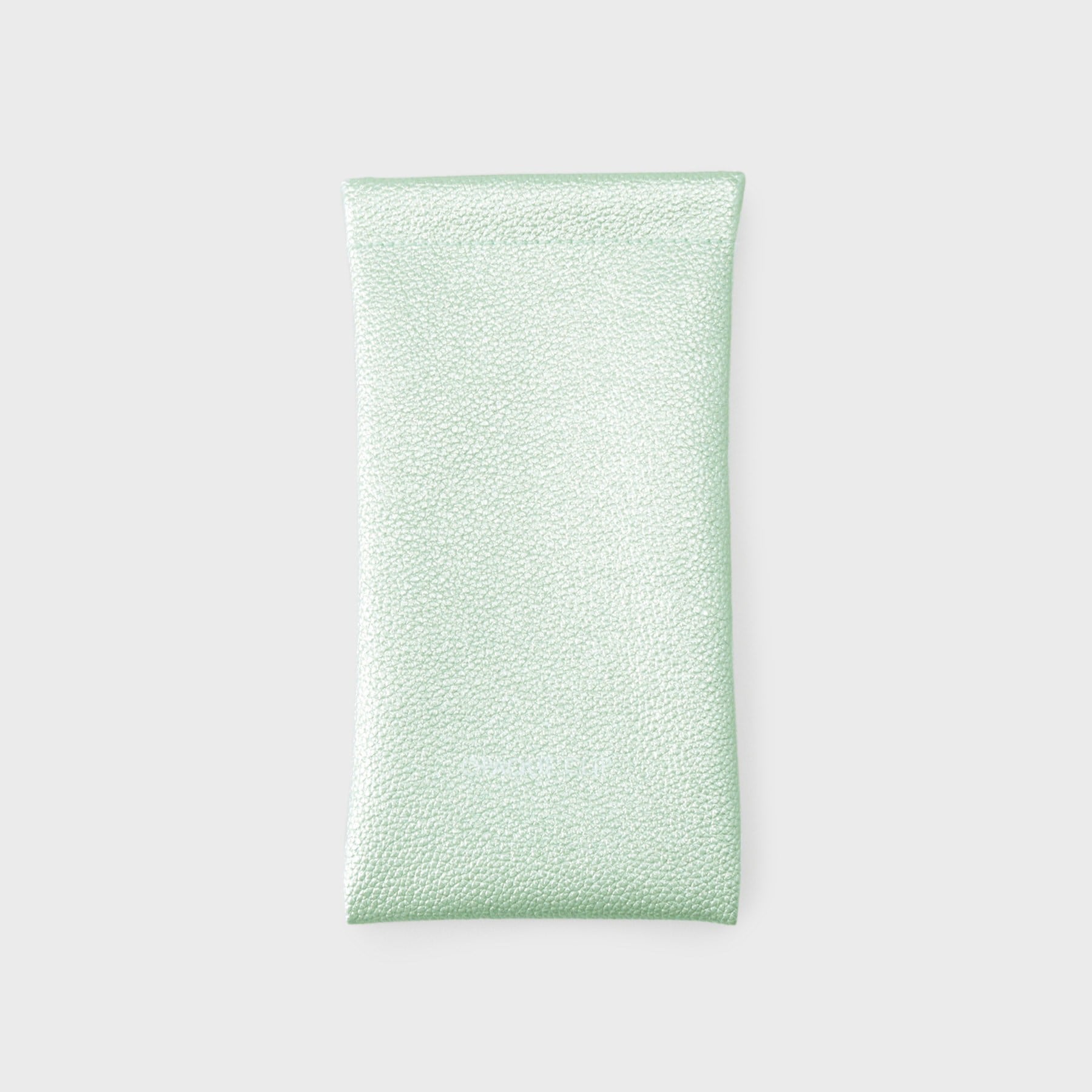 オペーク ドット クリップ OPAQUE.CLIP ラメ合皮メガネ・サングラスケース （ミントグリーン(021)） ミントグリーン(021)