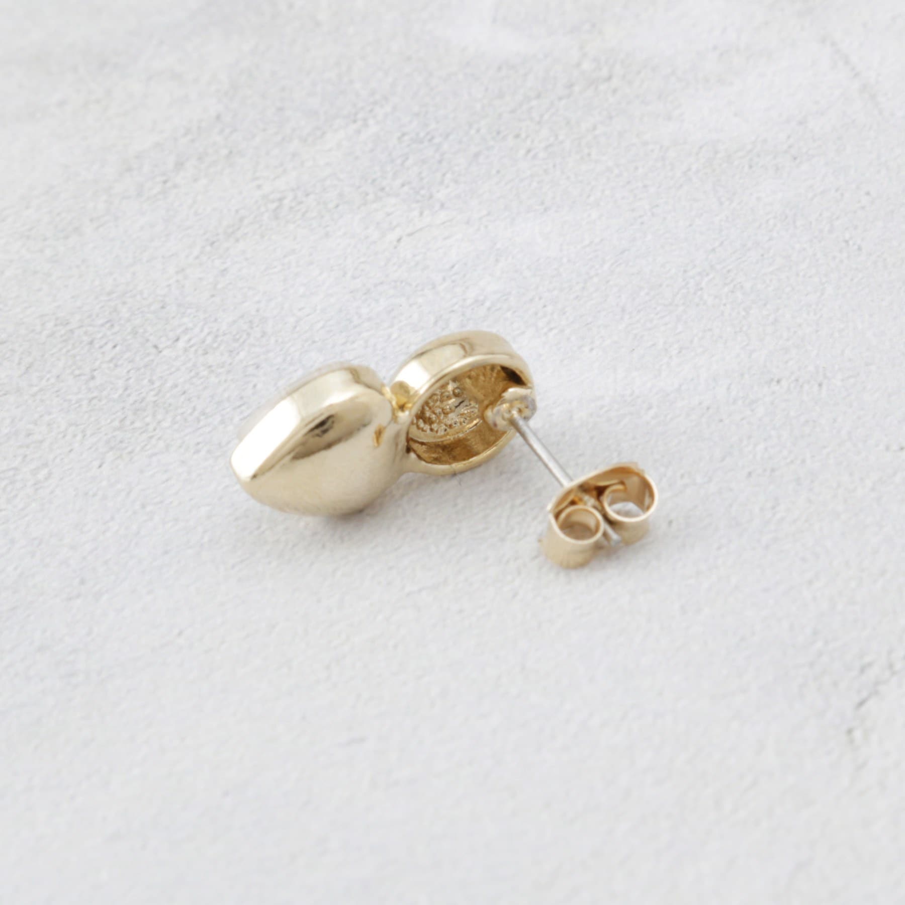 オペーク ドット クリップ OPAQUE.CLIP メタルハートモチーフピアス （ゴールド(007)） ゴールド(007)