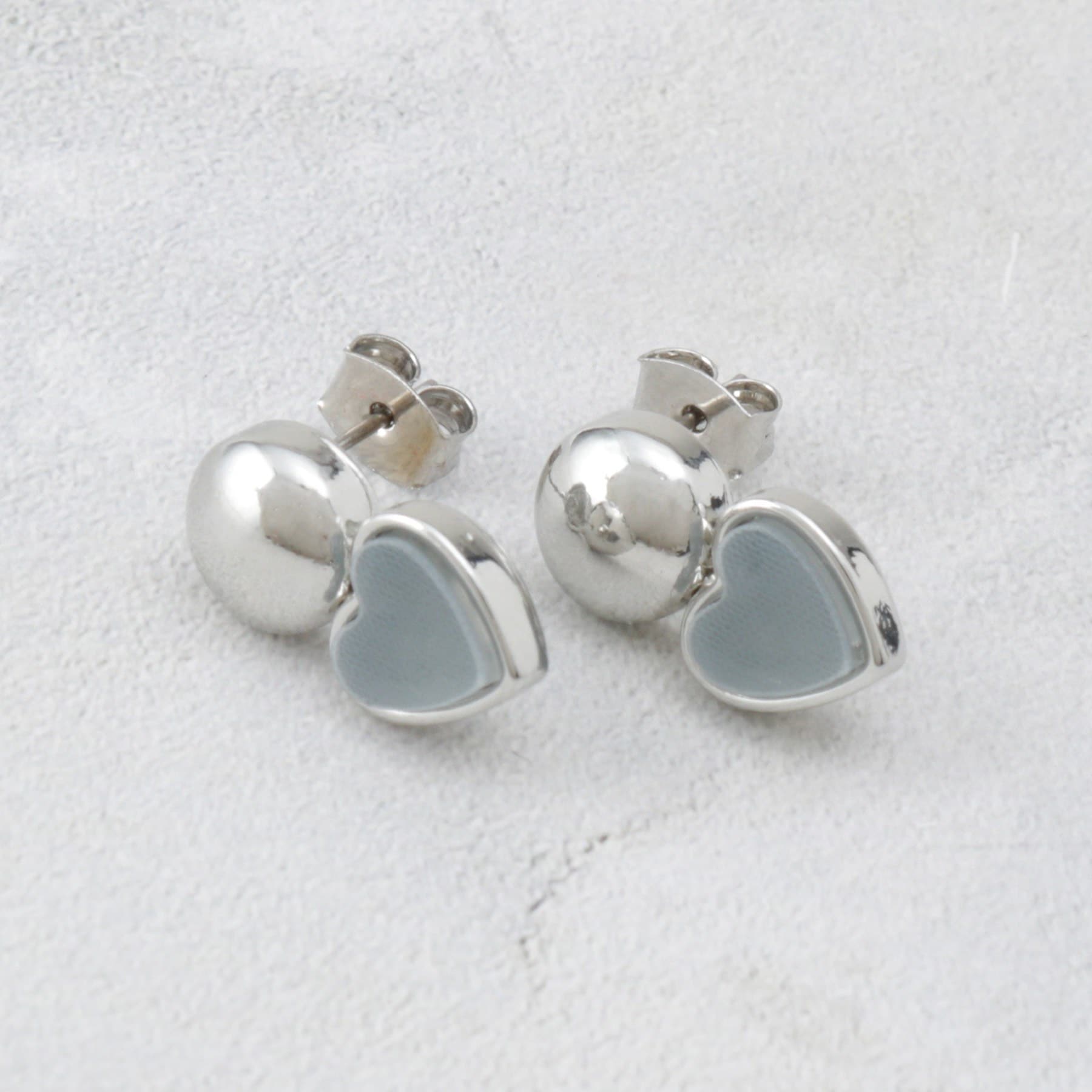 オペーク ドット クリップ OPAQUE.CLIP メタルハートモチーフピアス （シルバー(006)） シルバー(006)