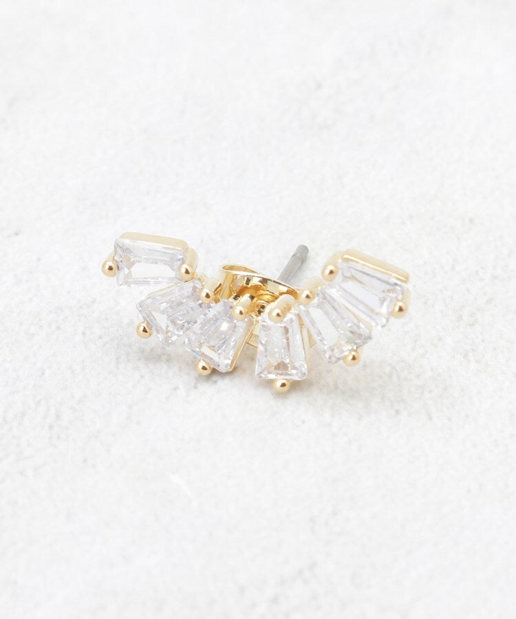 オペーク ドット クリップ OPAQUE.CLIP ビジュームーンピアス （ゴールド(007)） ゴールド(007)