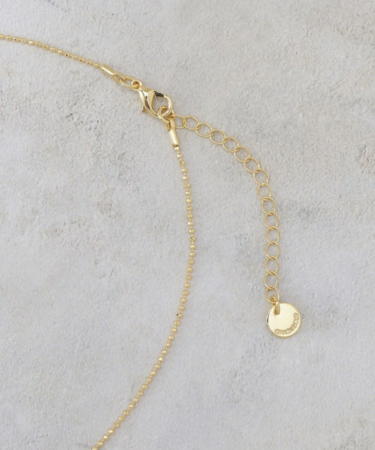 オペーク ドット クリップ OPAQUE.CLIP ダブルコイン ショートネックレス （ゴールド(007)） ゴールド(007)