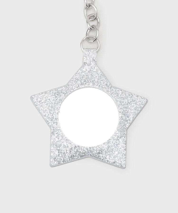 オペーク ドット クリップ OPAQUE.CLIP ミラーチャーム＆ミニポーチ付き ボールチェーンスマートフォンショルダーストラップ （ブラック(019)） ブラック(019)