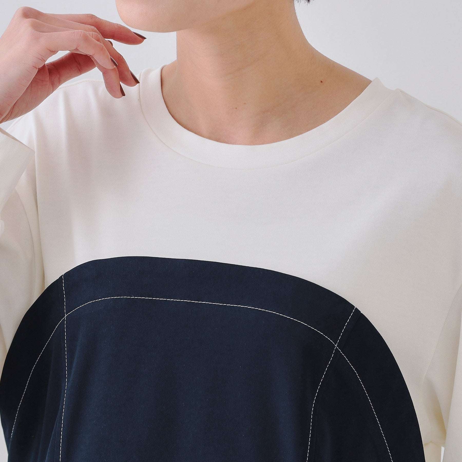 OPAQUE.CLIP OPAQUE.CLIP Bustier Docking Dress 【Machine Washable】