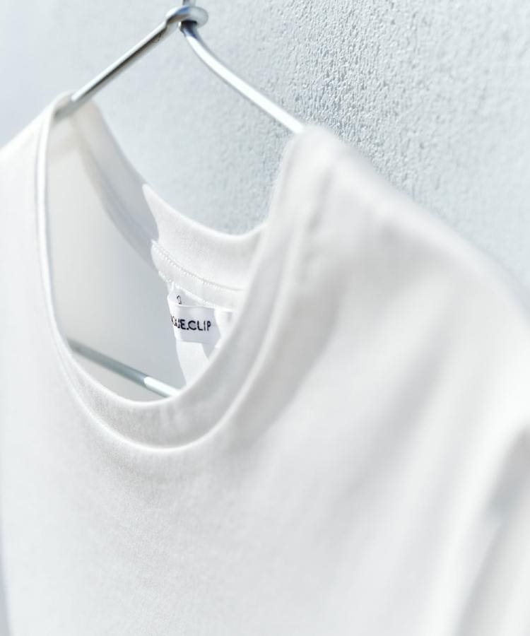 オペーク ドット クリップ OPAQUE.CLIP 《5color》ベーシックTシャツ【接触冷感／洗濯機洗い可】 （ブラック(019)） ブラック(019)