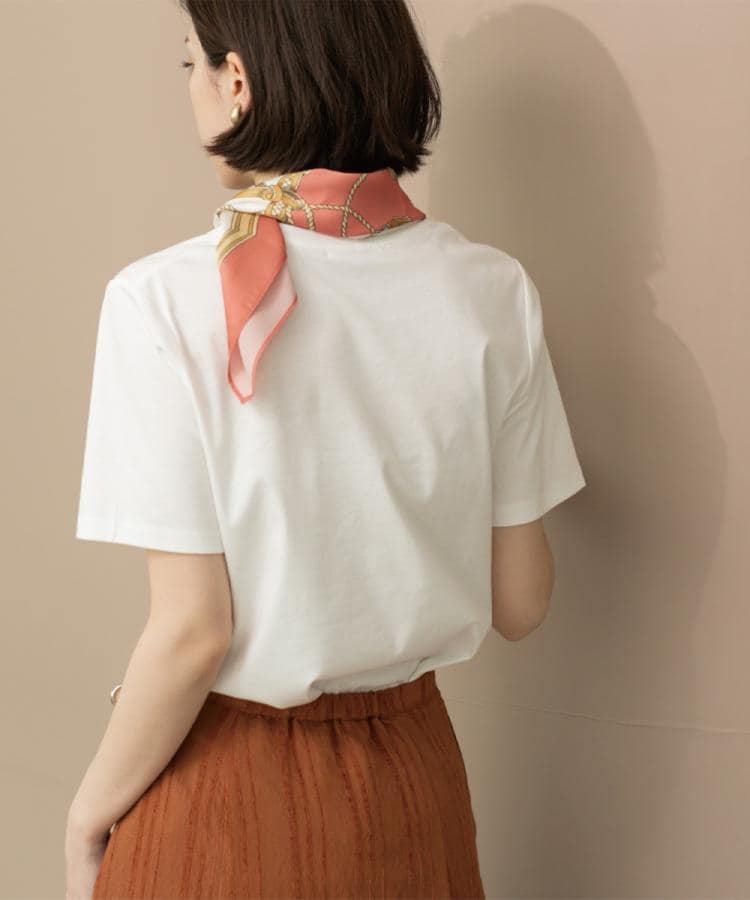 オペーク ドット クリップ OPAQUE.CLIP 《5color》ベーシックTシャツ【接触冷感／洗濯機洗い可】 （ブラック(019)） ブラック(019)