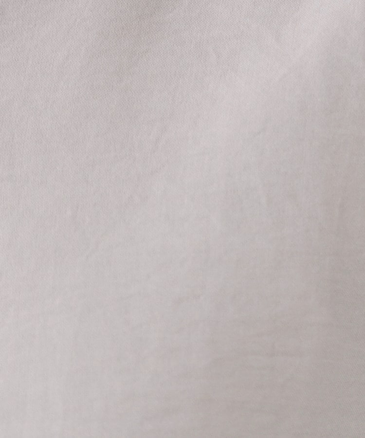 オペーク ドット クリップ OPAQUE.CLIP リネンライクキーネックタックスリーブブラウス【洗濯機洗い可／吸水速乾／接触冷感】 （ブルーグリーン(097)） ブルーグリーン(097)