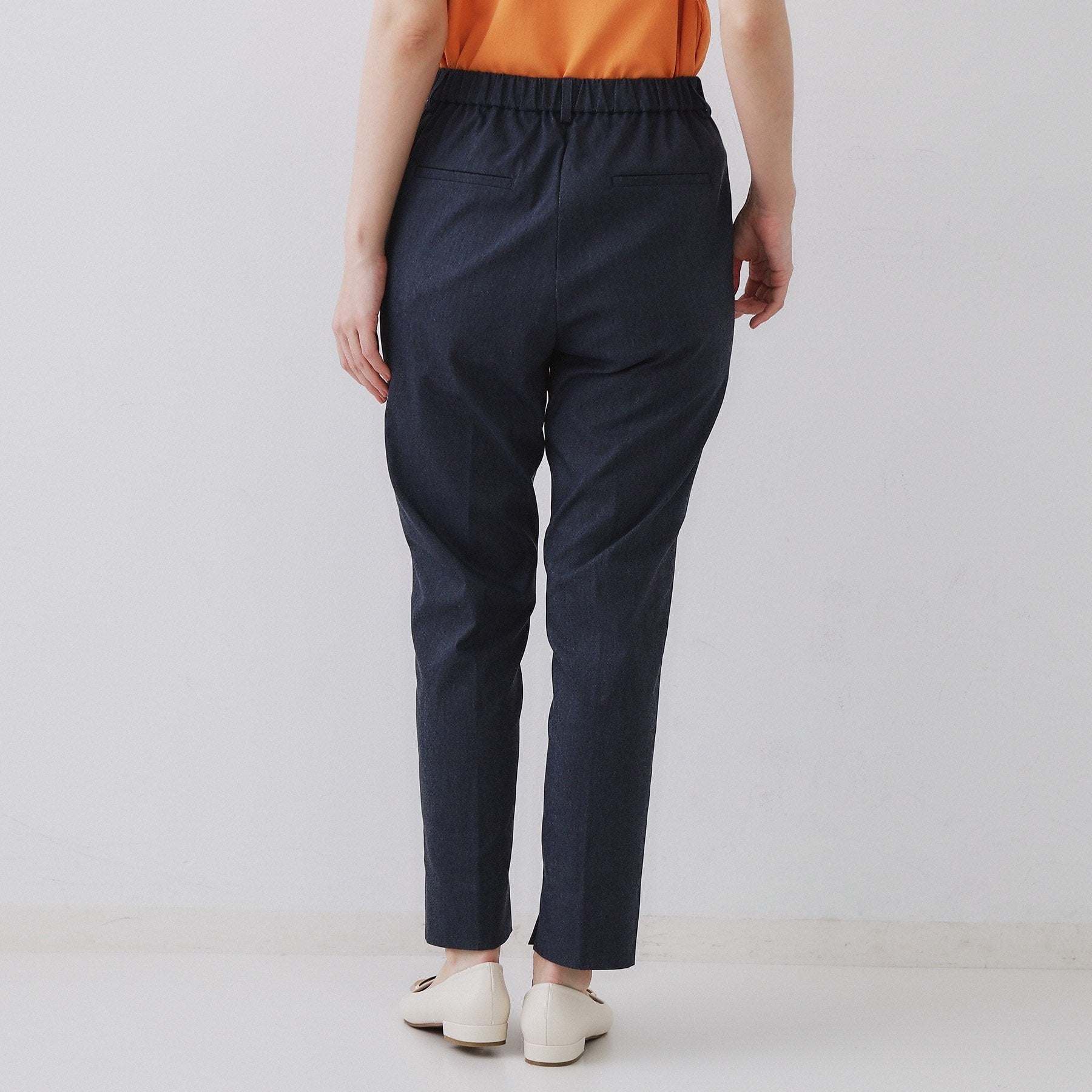 オペーク ドット クリップ OPAQUE.CLIP ハイストレッチスティックパンツ【洗濯機洗い可／接触冷感】 （ネイビー(094)） ネイビー(094)