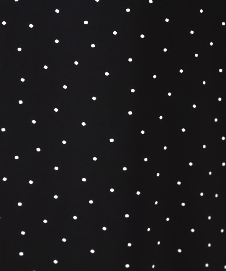 オペーク ドット クリップ OPAQUE.CLIP ランダムドット サテンキャミワンピース【洗濯機洗い可】 （ベージュ(152)） ベージュ(152)