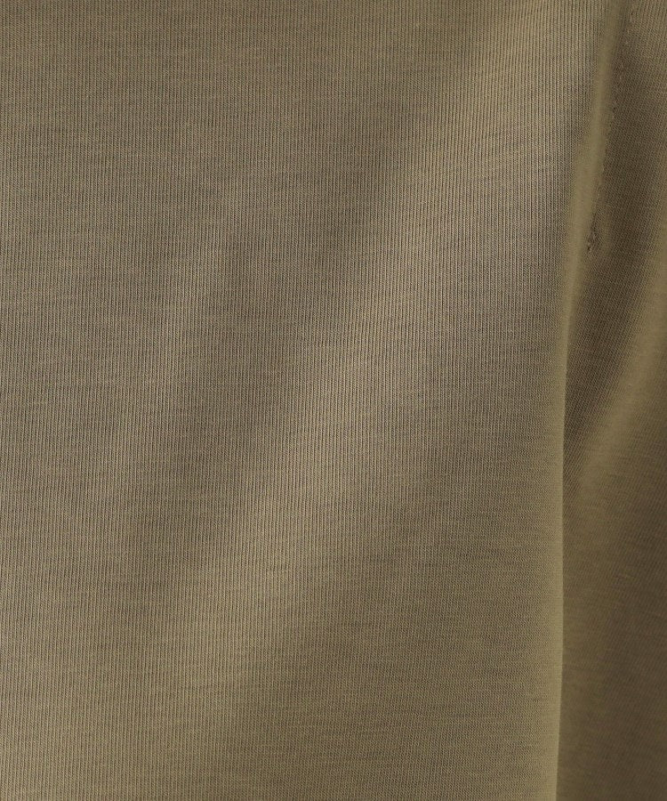 オペーク ドット クリップ OPAQUE.CLIP ボクシーノースリーブカットソー【洗濯機洗い可】 （カーキ(027)） カーキ(027)