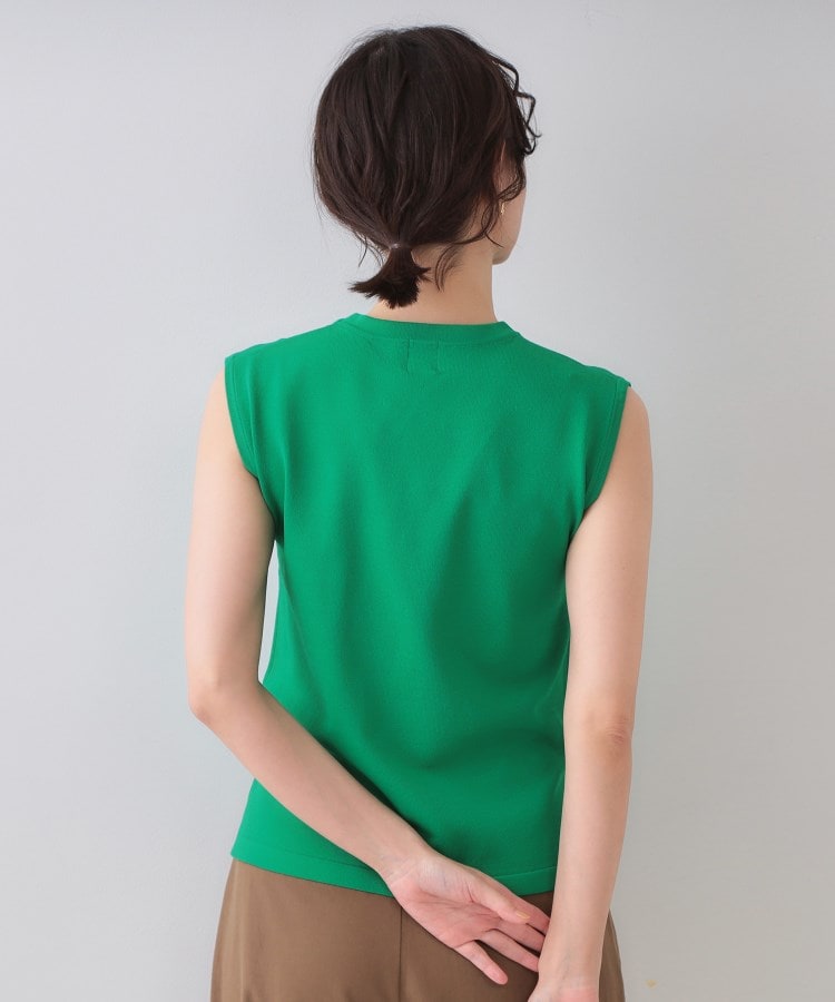 オペーク ドット クリップ OPAQUE.CLIP ラメテープロゴニット【洗濯機洗い可／抗ピル】 （ブラック(019)） ブラック(019)