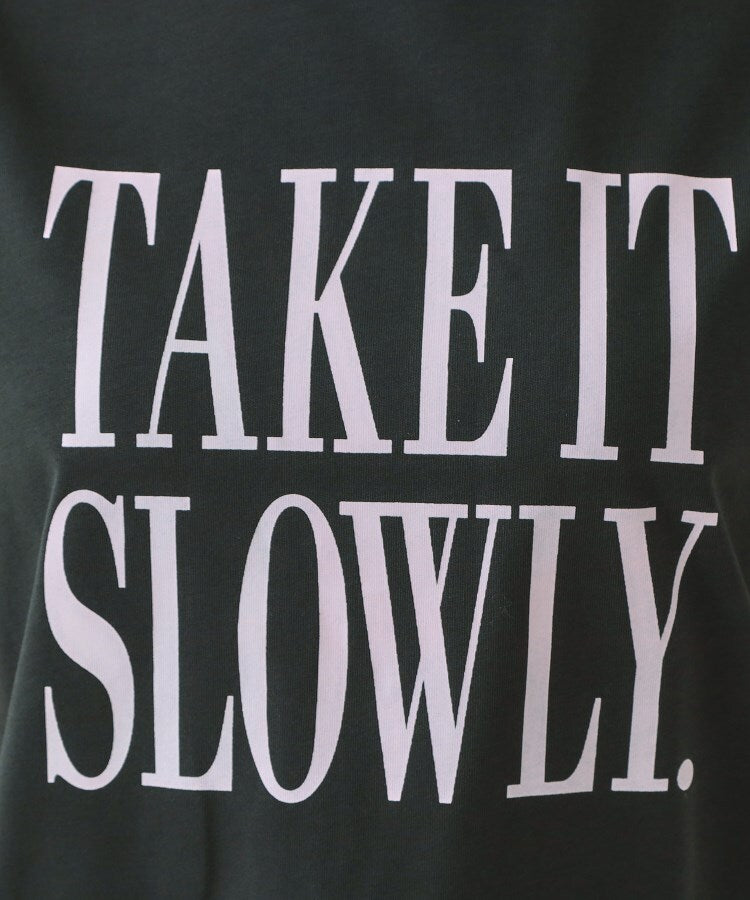 オペーク ドット クリップ OPAQUE.CLIP ロゴプリントTシャツ【洗濯機洗い可】 （ホワイト(001)） ホワイト(001)