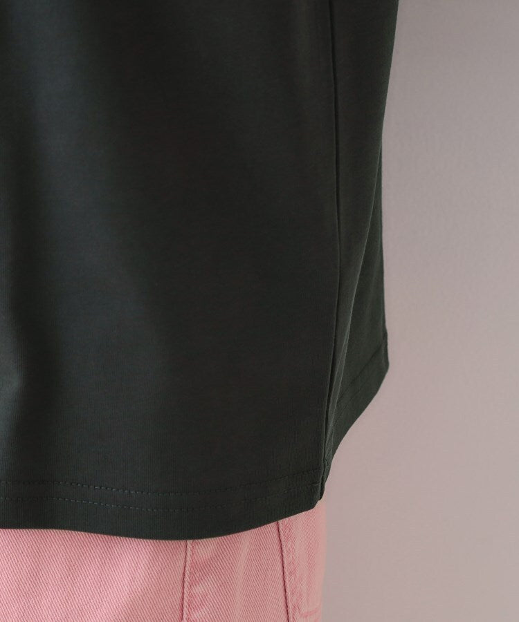 オペーク ドット クリップ OPAQUE.CLIP ロゴプリントTシャツ【洗濯機洗い可】 （ホワイト(001)） ホワイト(001)