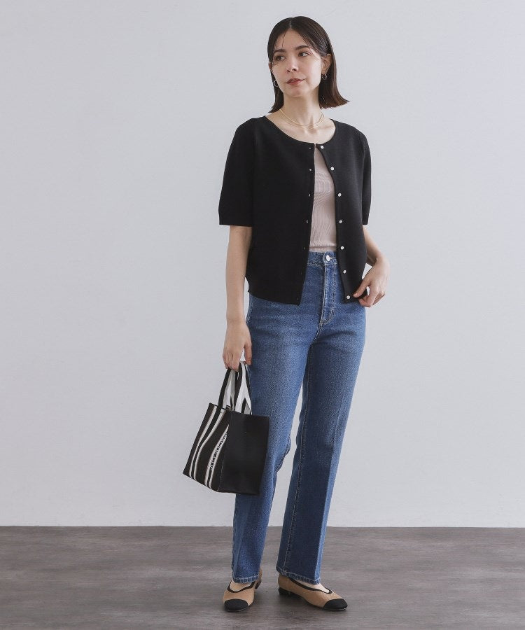 オペーク ドット クリップ OPAQUE.CLIP UVケア ガーダーニットカーディガン【洗濯機洗い可】 （ネイビー(094)） ネイビー(094)