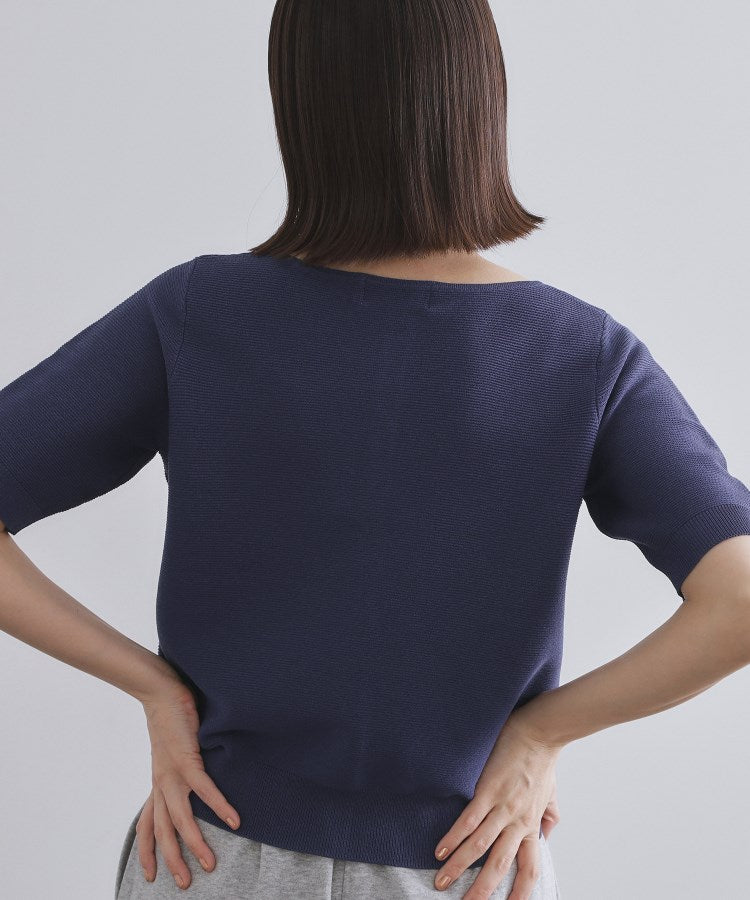 オペーク ドット クリップ OPAQUE.CLIP UVケア ガーダーニットカーディガン【洗濯機洗い可】 （ネイビー(094)） ネイビー(094)