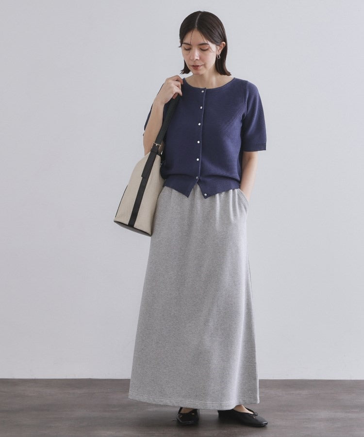 オペーク ドット クリップ OPAQUE.CLIP UVケア ガーダーニットカーディガン【洗濯機洗い可】 （ネイビー(094)） ネイビー(094)