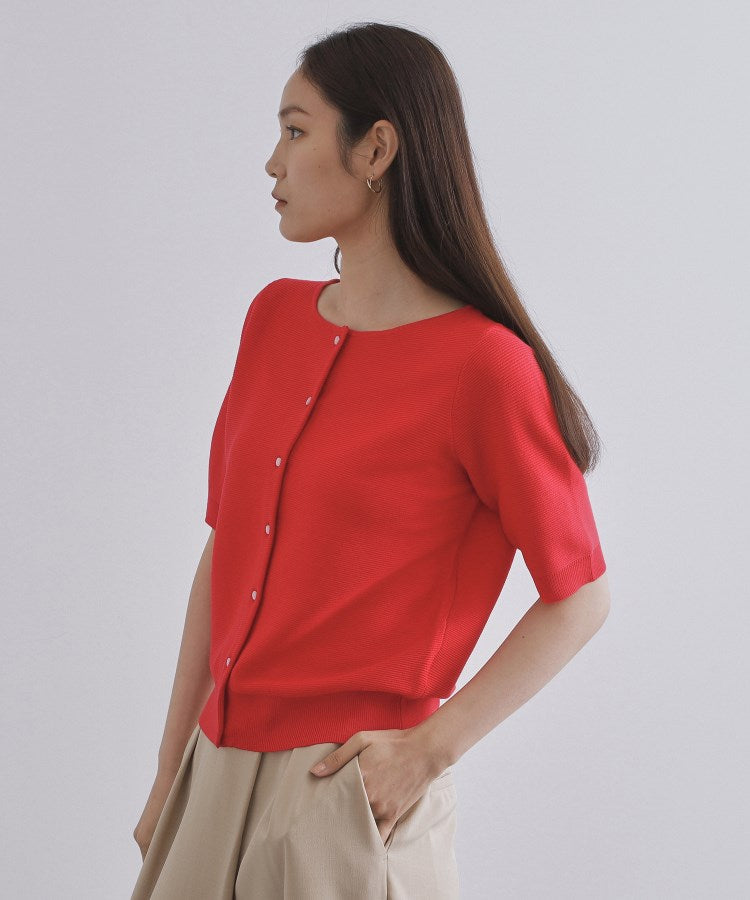 オペーク ドット クリップ OPAQUE.CLIP UVケア ガーダーニットカーディガン【洗濯機洗い可】 （ネイビー(094)） ネイビー(094)