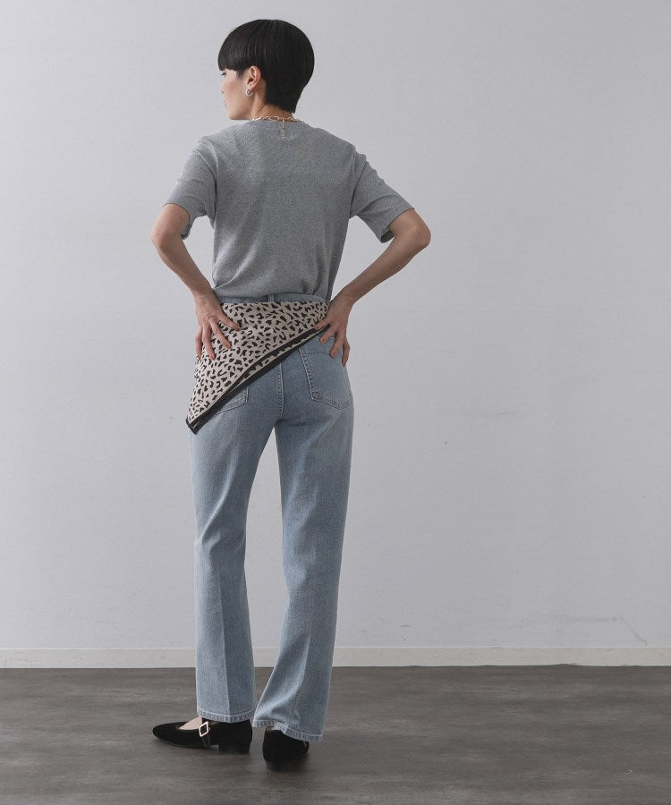 オペーク ドット クリップ OPAQUE.CLIP ラメリブカットソー【洗濯機洗い可】 （グレー(612)） グレー(612)