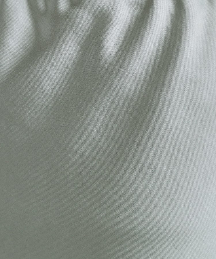 オペーク ドット クリップ OPAQUE.CLIP 【es】サテンナローイージーロングスカート【洗濯機洗い可】 （ベージュ(052)） ベージュ(052)