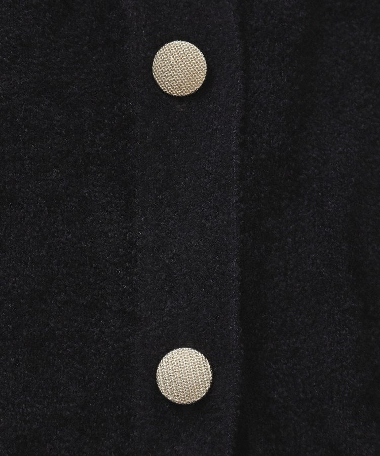 オペーク ドット クリップ OPAQUE.CLIP モールニットクルーカーディガン【洗濯機洗い可】 （ボルドー(064)） ボルドー(064)