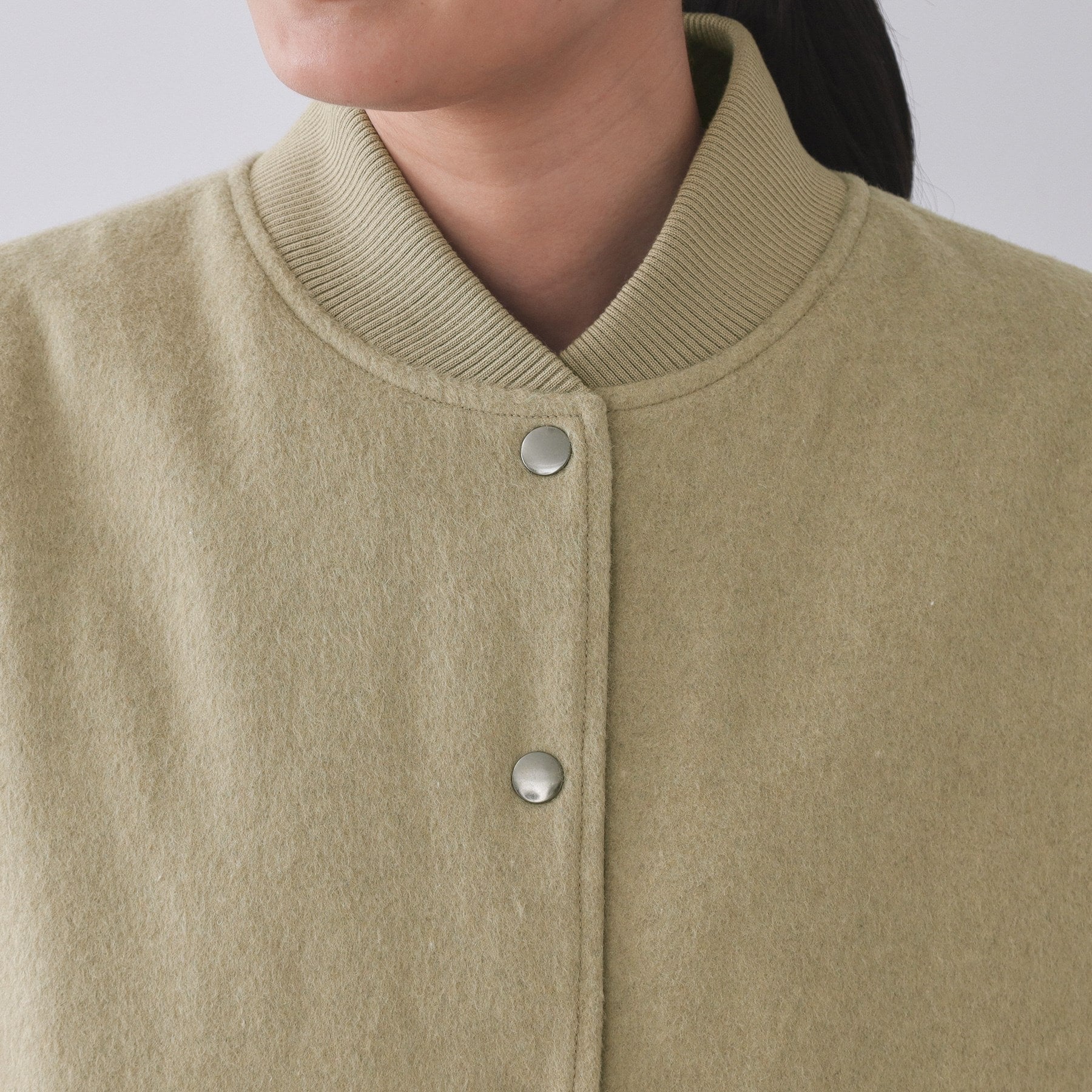 オペーク ドット クリップ OPAQUE.CLIP 《リバーシブル》キルティングブルゾン （ブラック(019)） ブラック(019)