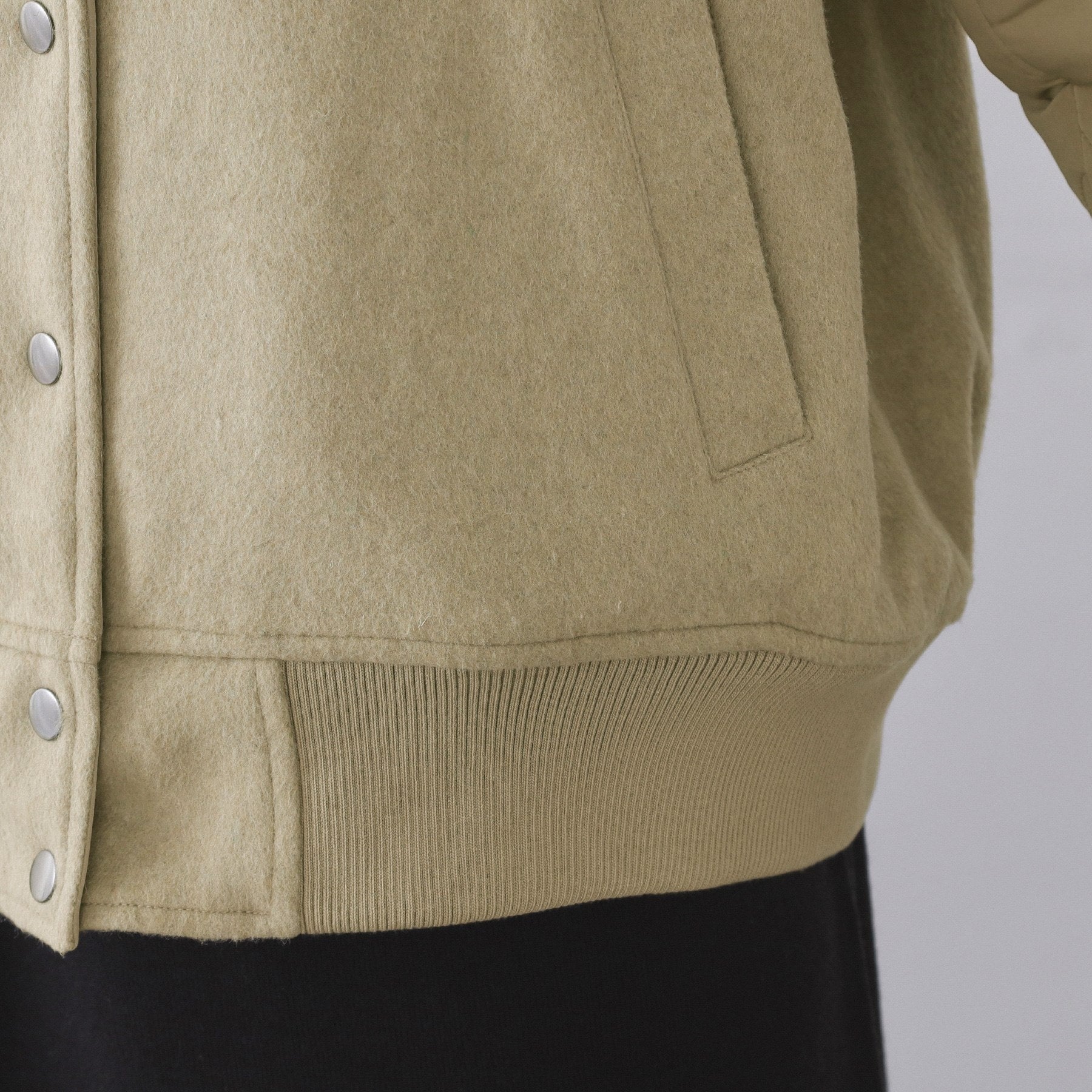 オペーク ドット クリップ OPAQUE.CLIP 《リバーシブル》キルティングブルゾン （ブラック(019)） ブラック(019)