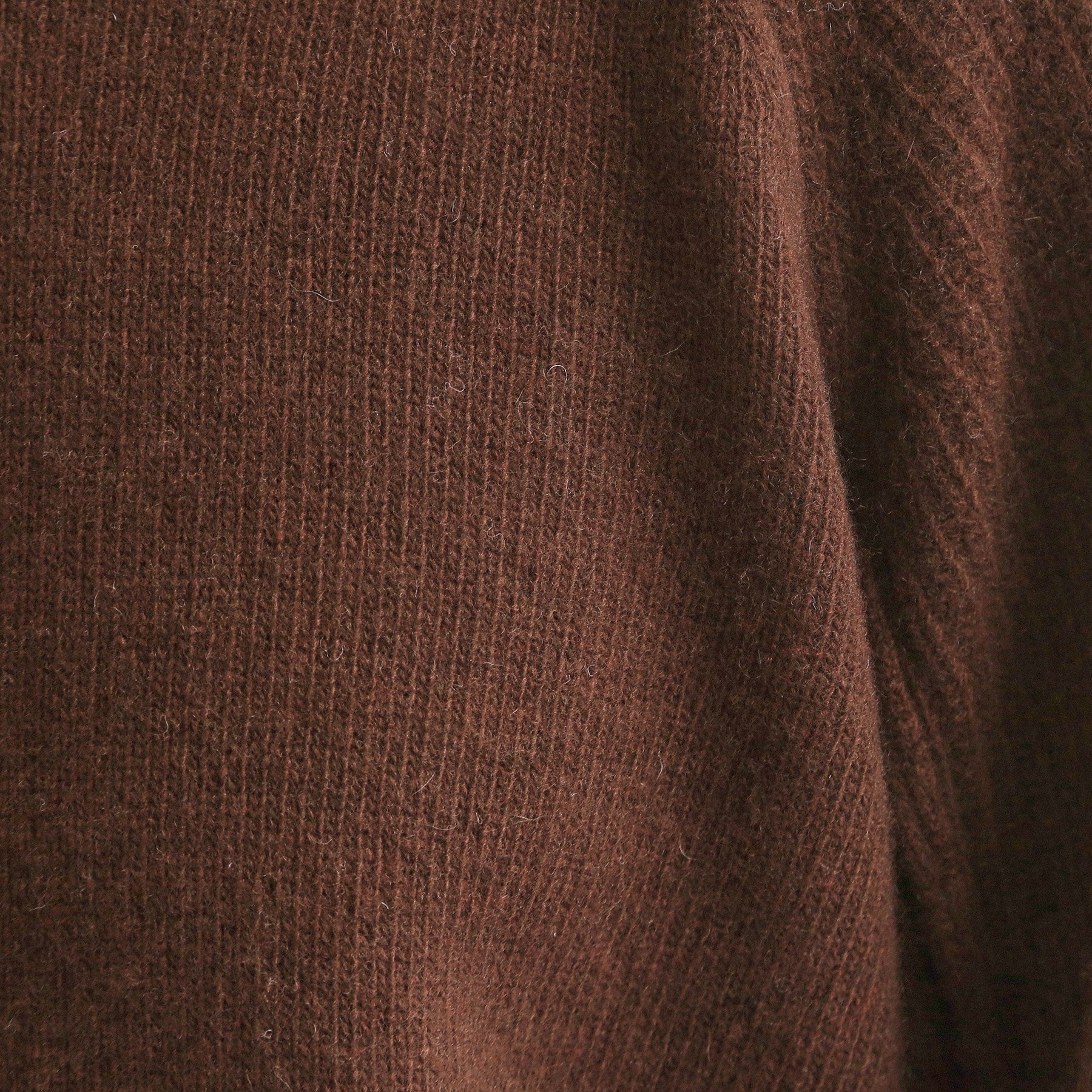 オペーク ドット クリップ OPAQUE.CLIP 【es】メリノウール クルーミドルゲージニット （ブラウン(043)） ブラウン(043)