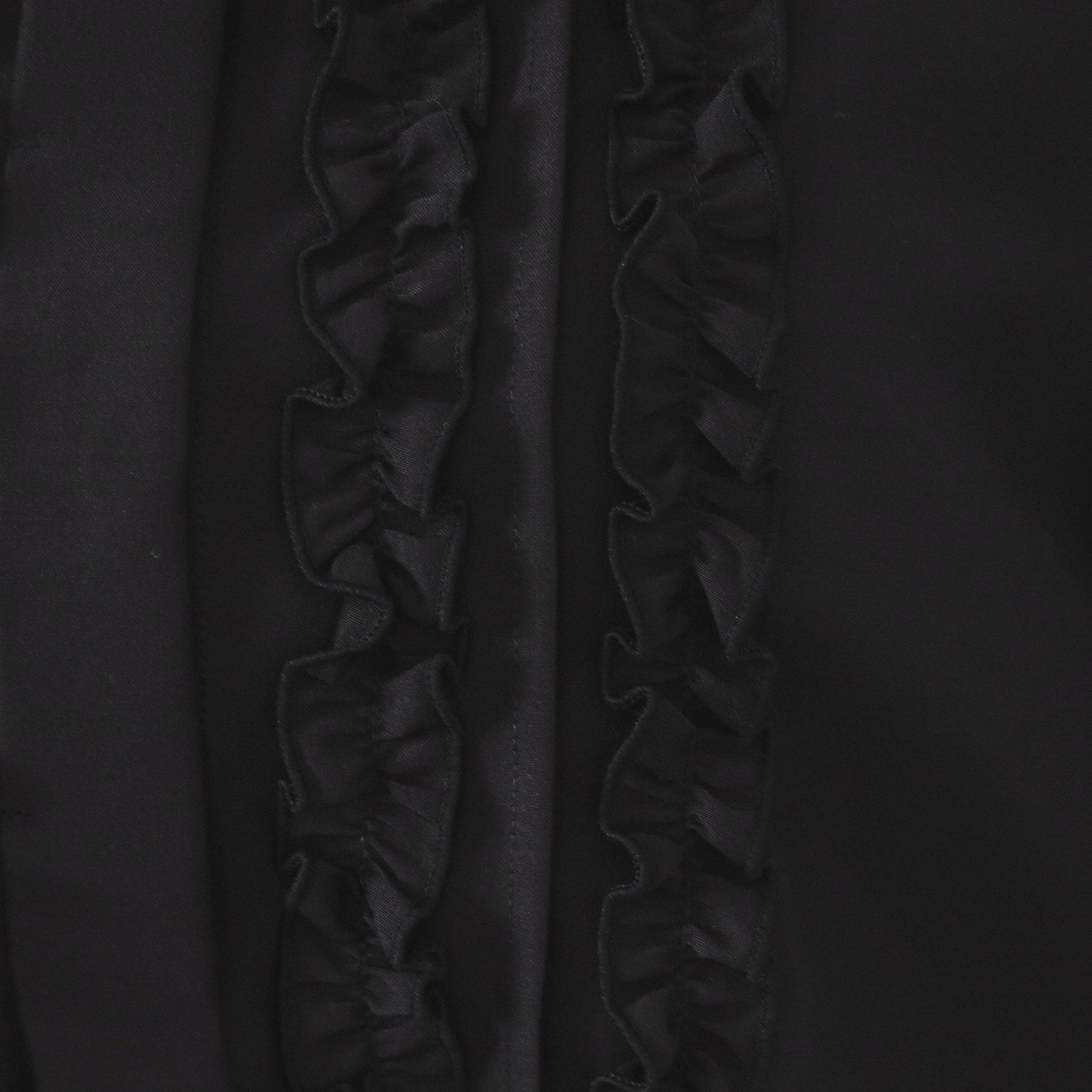 オペーク ドット クリップ OPAQUE.CLIP フロントフリルブラウス【洗濯機洗い可】 （ホワイト(001)） ホワイト(001)