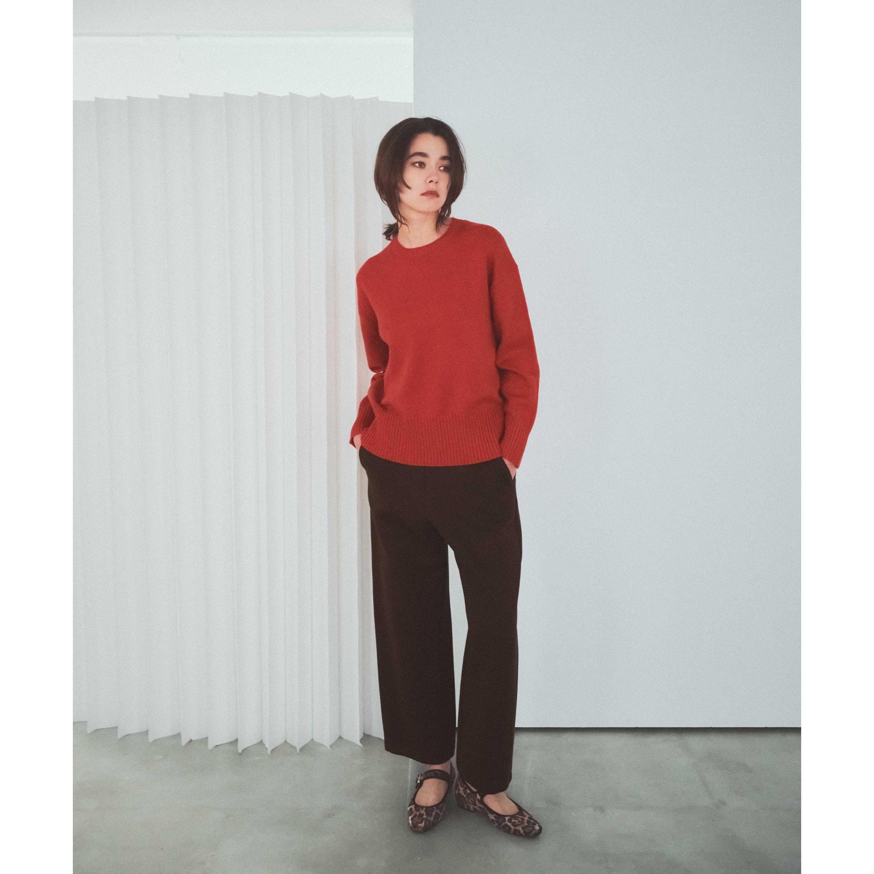 オペーク ドット クリップ OPAQUE.CLIP イージーカーブワイドパンツ【洗濯機OK】 （ブラック(019)） ブラック(019)