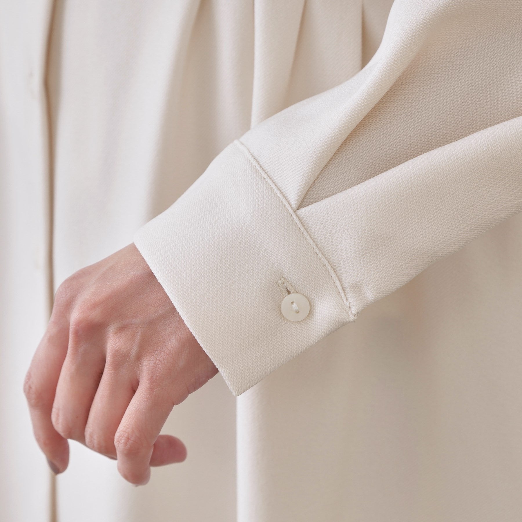 オペーク ドット クリップ OPAQUE.CLIP ウエストタックフィット＆フレアワンピース【洗濯機洗いOK】 （オフホワイト(003)） オフホワイト(003)